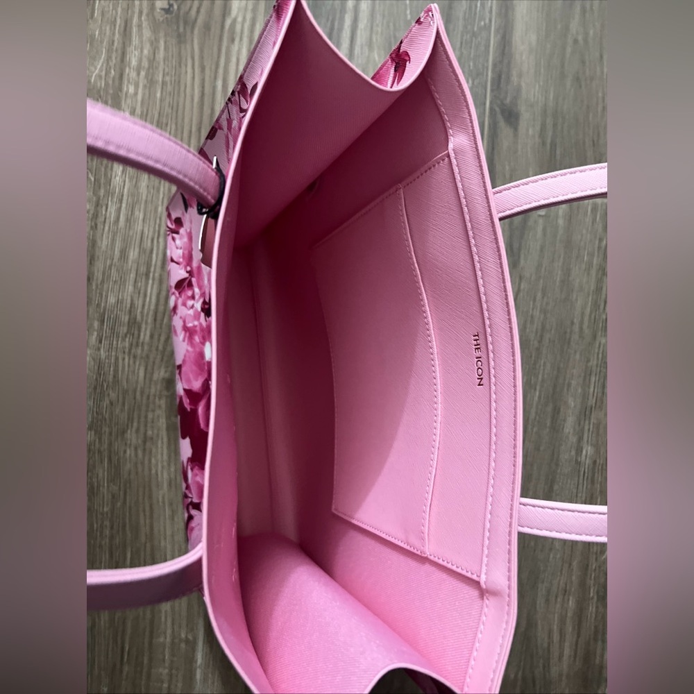Ted Baker Floral Pink womens Tote Bag - Picture 3 of 4